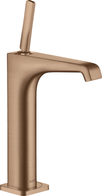 AXOR Citterio E Mitigeur de lavabo 190 surélevé pour vasque libre, bonde à écoulement libre — 36103310