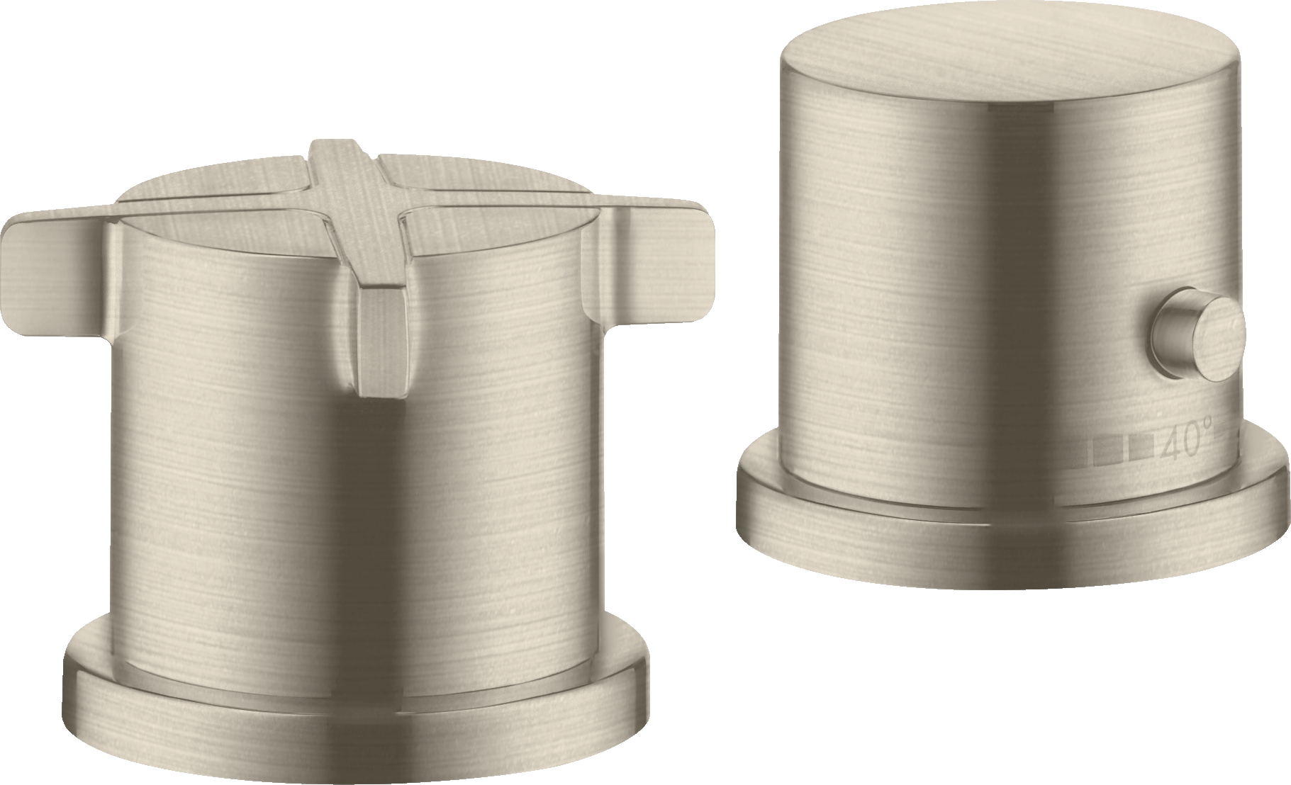 2-gats badrandthermostaat afbouwdeel