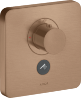 Thermostat HighFlow for concealed installation softsquare for 1 function and additional outlet Thermostat HighFlow for concealed installation softsquare for 1 function and additional outlet