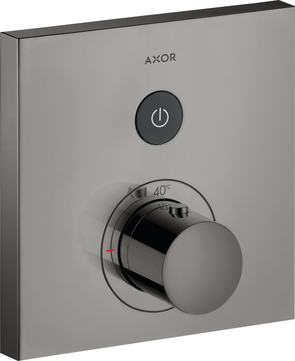 Thermostat for concealed installation square for 1 function