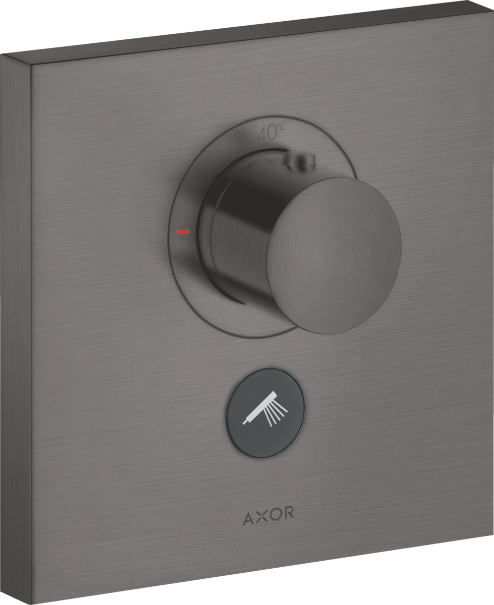 Thermostat HighFlow Unterputz eckig für 1 Verbraucher und einen zusätzlichen Abgang