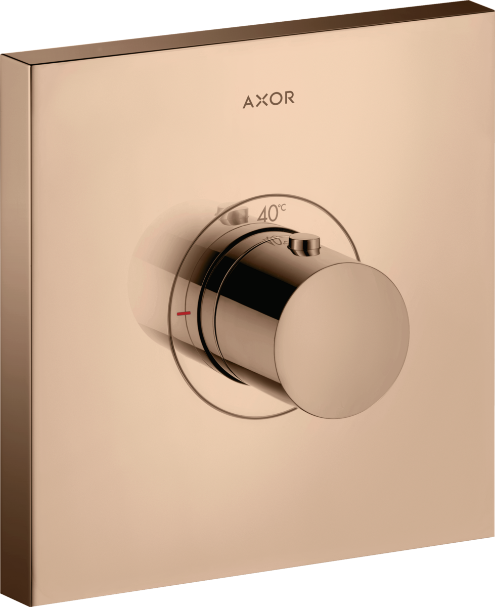 Thermostatic mixer HighFlow square for concealed installation