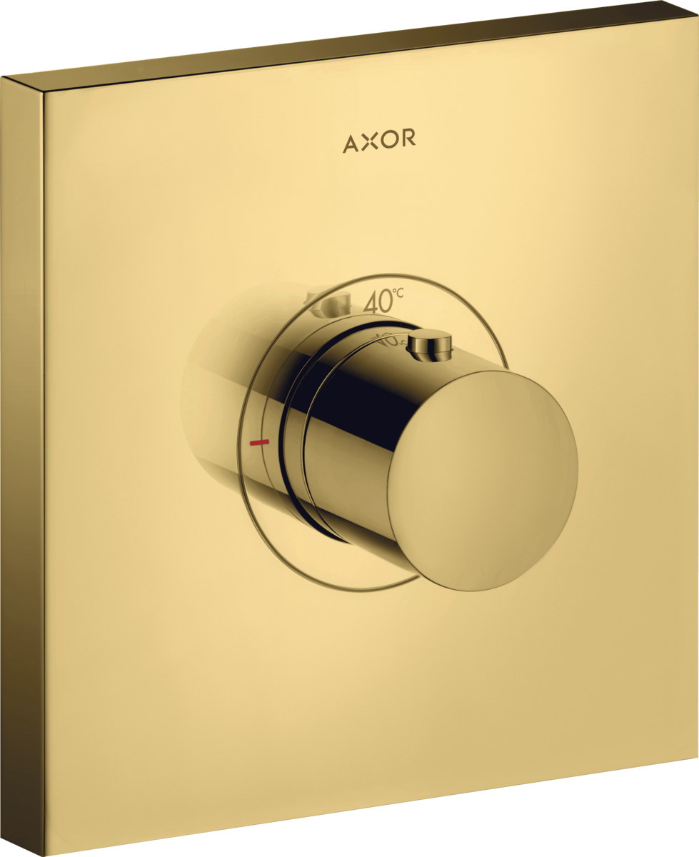Thermostatic mixer HighFlow square for concealed installation