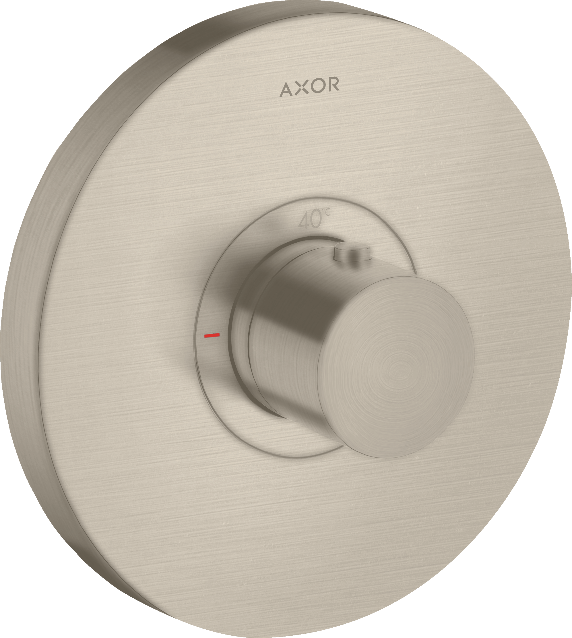 Thermostatique ShowerSelect rond encastré haut débit