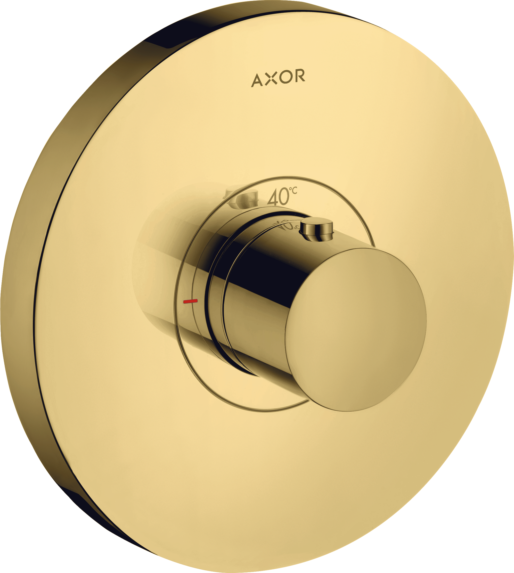 Thermostatique ShowerSelect rond encastré haut débit
