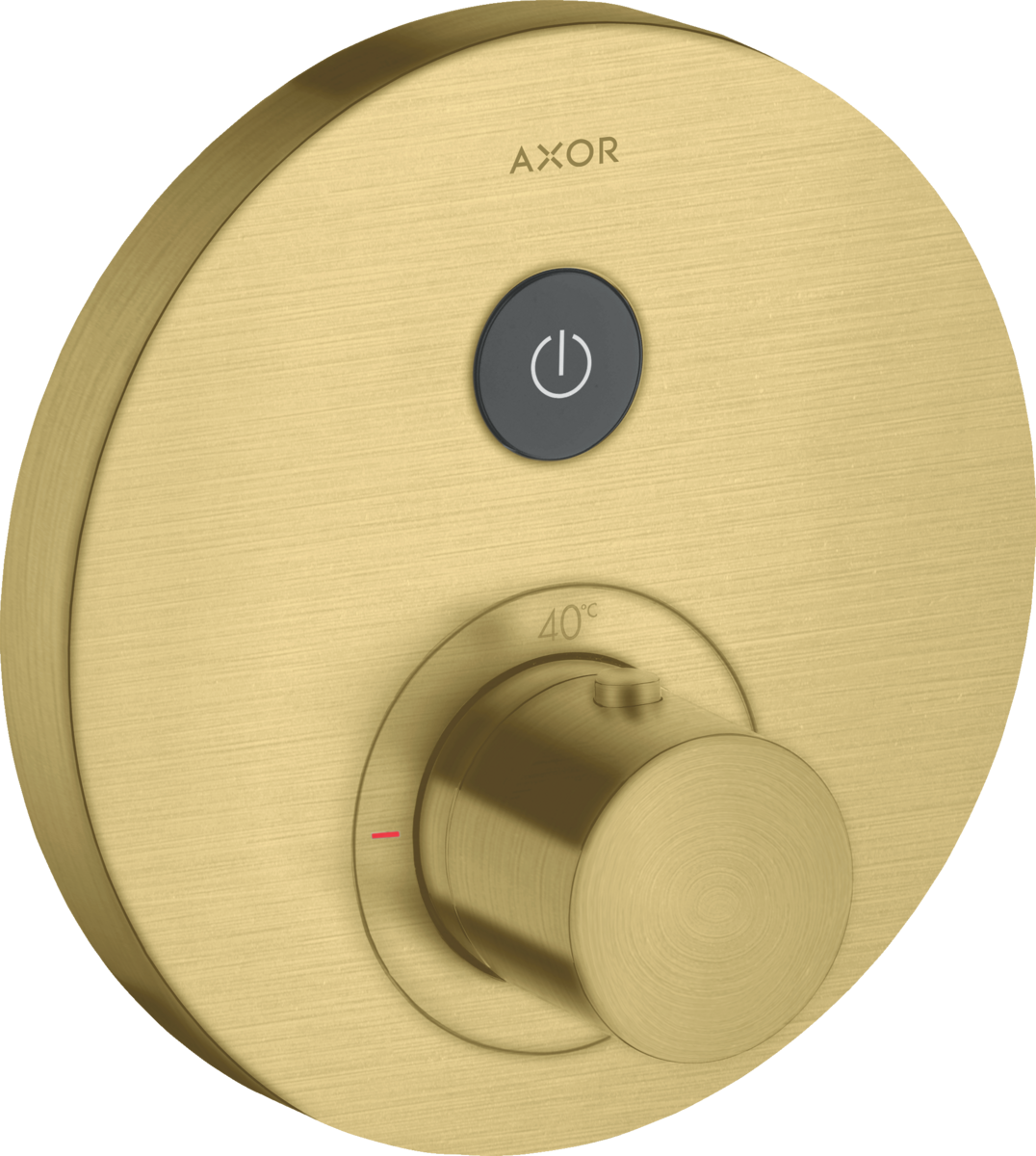 Thermostaat Ø 170 mm voor 1 systeem - afwerkset round