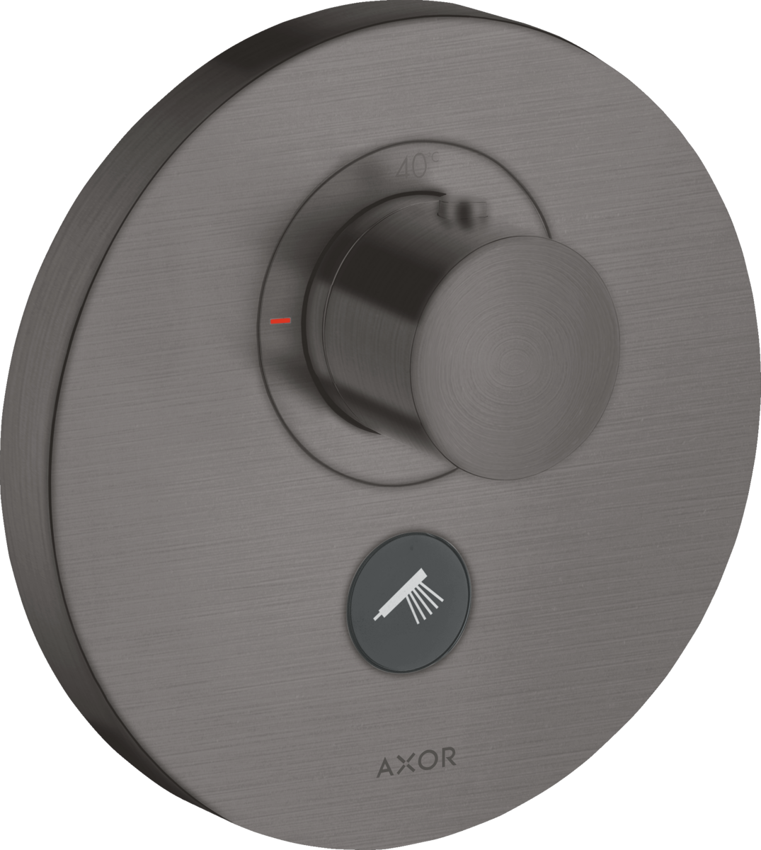 Thermostat HighFlow Unterputz rund für 1 Verbraucher und einen zusätzlichen Abgang