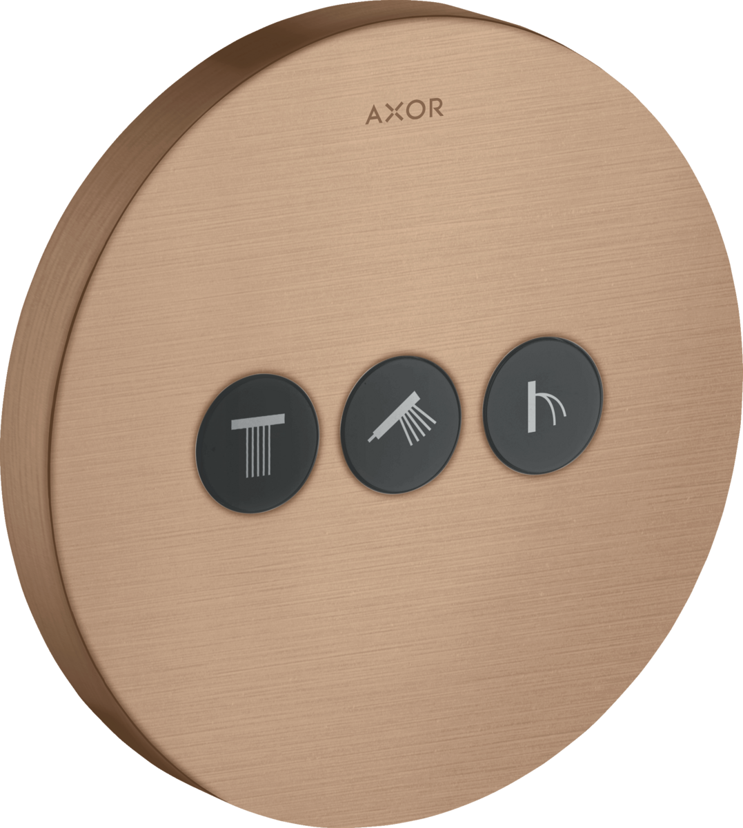 Set esterno ad incasso per 3 utenze round