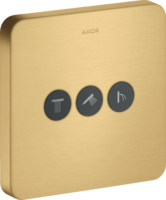 Valve for concealed installation softsquare for 3 functions