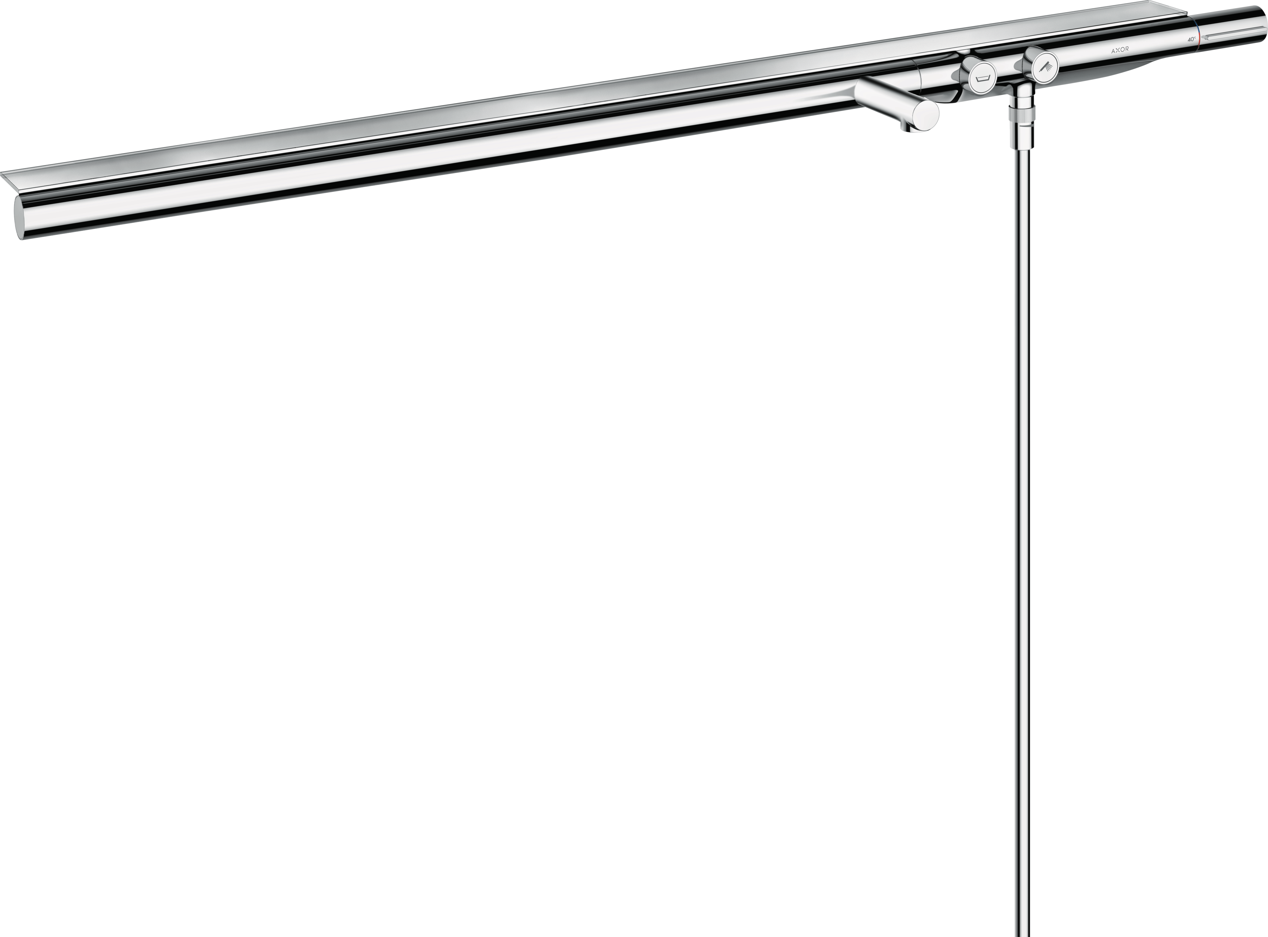 Bath thermostat 1200 for exposed installation