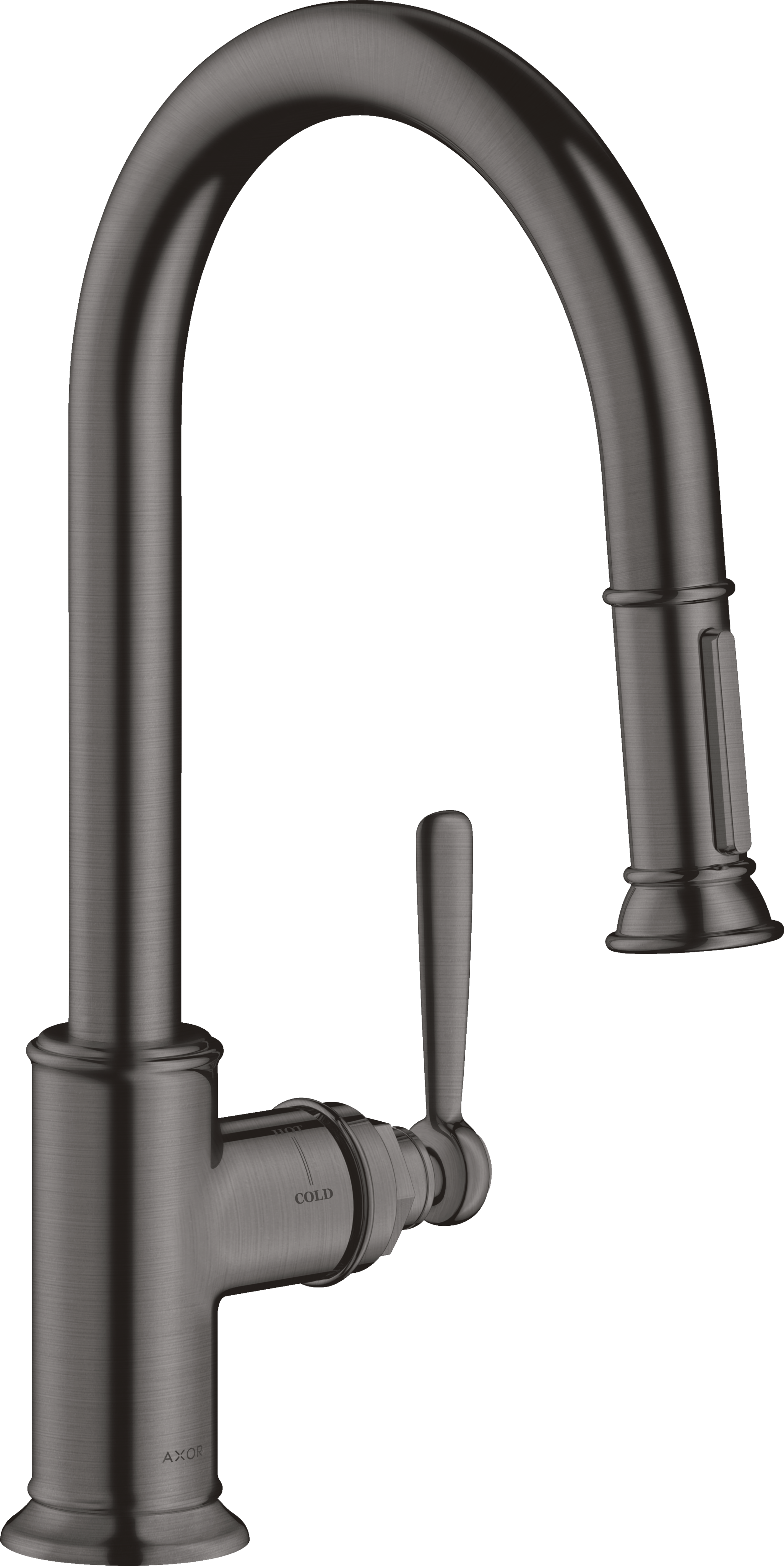 Miscelatore cucina monocomando 180 con doccetta estraibile