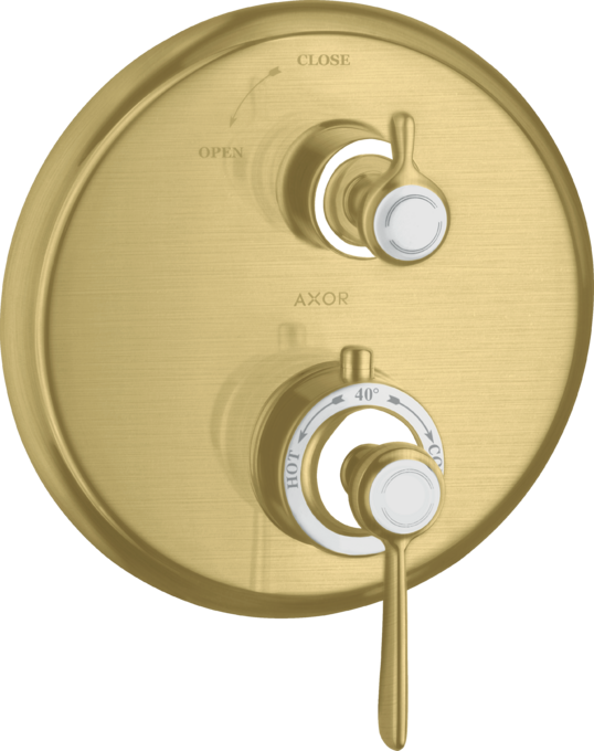 AXOR Montreux Thermostatique encastré avec robinet d’arrêt, poignée manette — 16801950