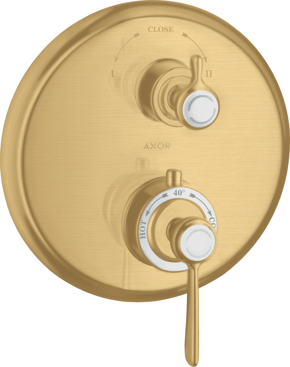 Thermostat Unterputz mit Hebelgriff und Ab- und Umstellventil