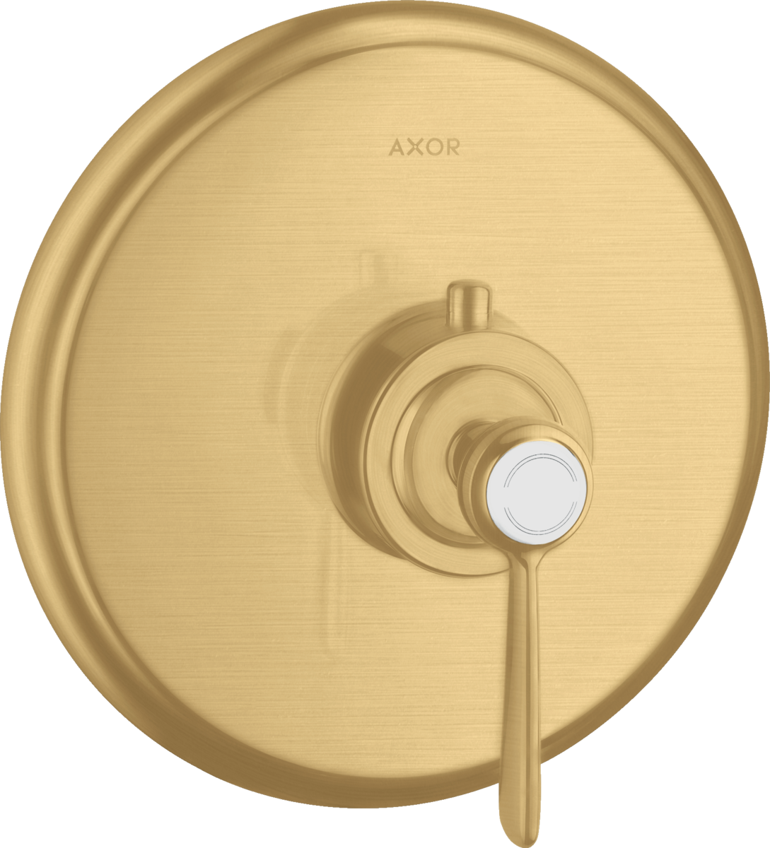 Thermostat for concealed installation with lever handle