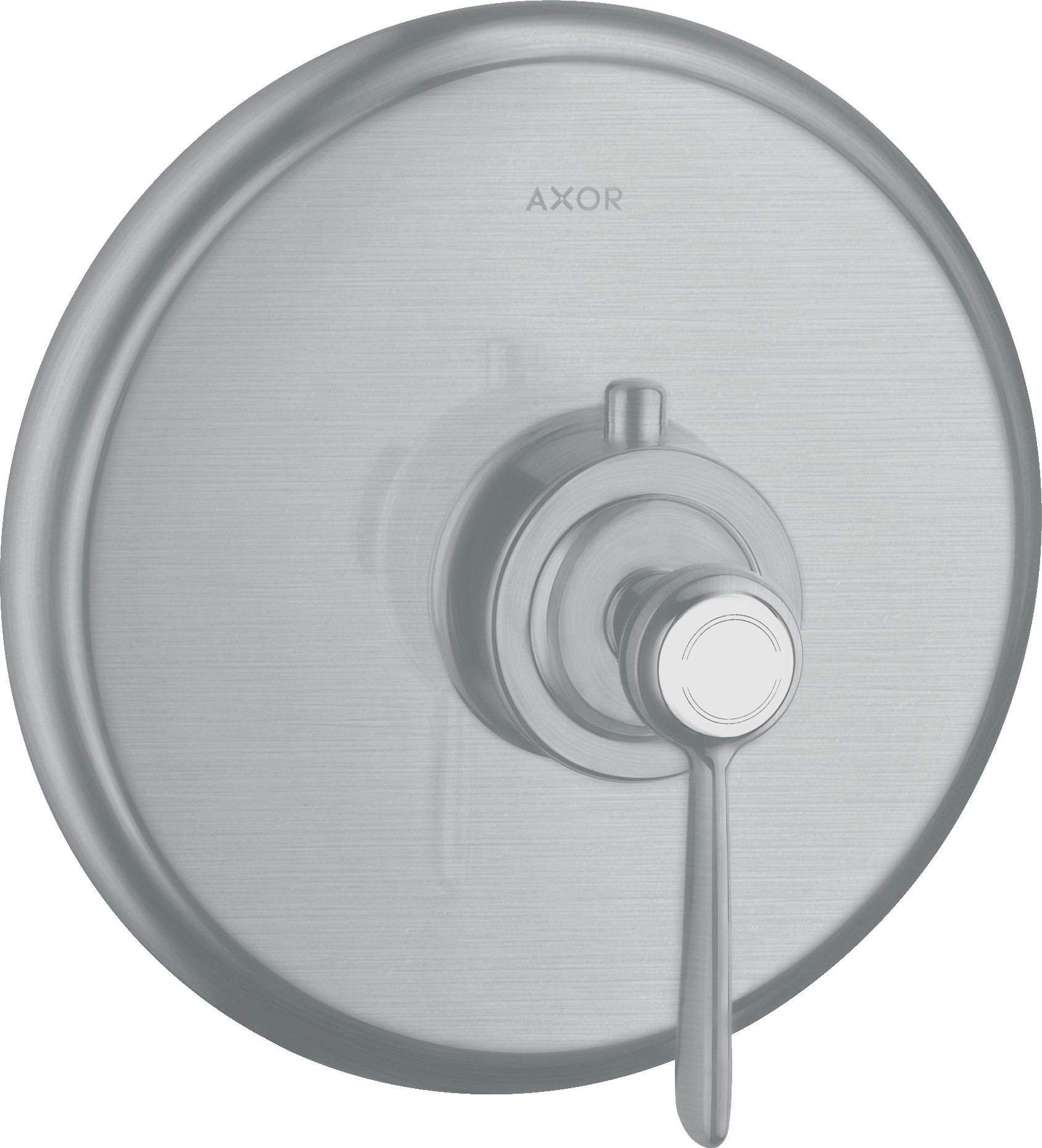 Thermostat for concealed installation with lever handle