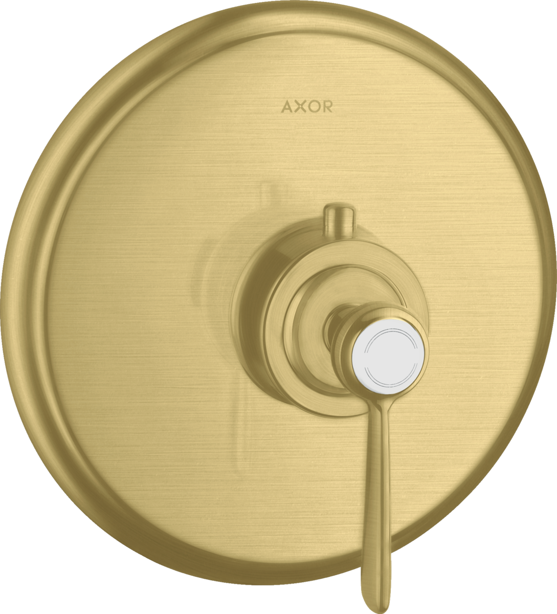 Thermostat for concealed installation with lever handle