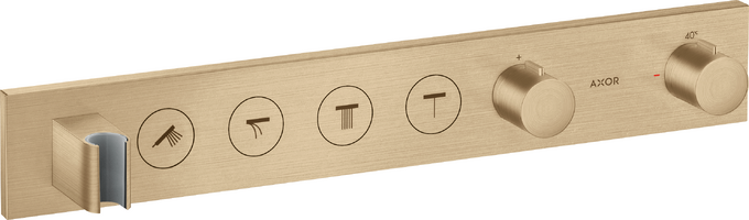 AXOR ShowerSolutions Module thermostatique encastré Select 600 / 90 pour 4 fonctions — 18357140