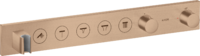 Thermostatic module Select 670/90 for concealed installation for 5 functions Thermostatic module Select 670/90 for concealed installation for 5 functions