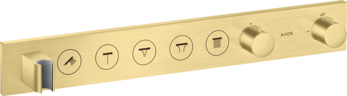 AXOR ShowerSolutions Module thermostatique Select encastré 670 / 900 avec 5 fonctions — 18358950