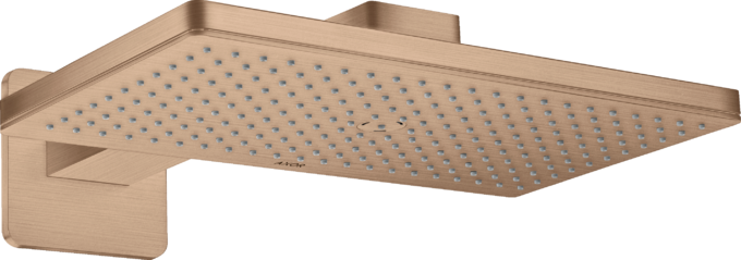 AXOR ShowerSolutions Douche de tête 460 / 300 mm 1jet avec bras de douche 450 mm et rosace softsquare — 35274310