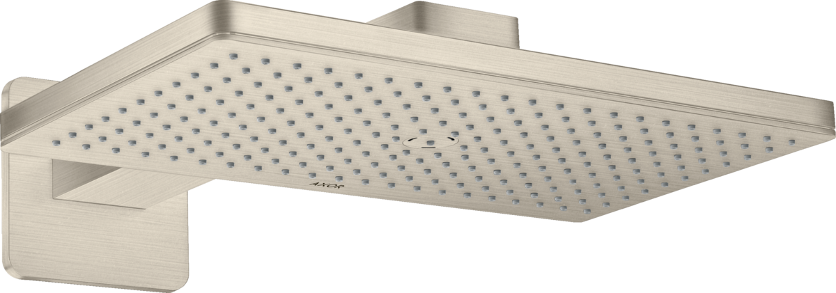 Overhead shower 460/300 1jet with shower arm and softsquare escutcheon