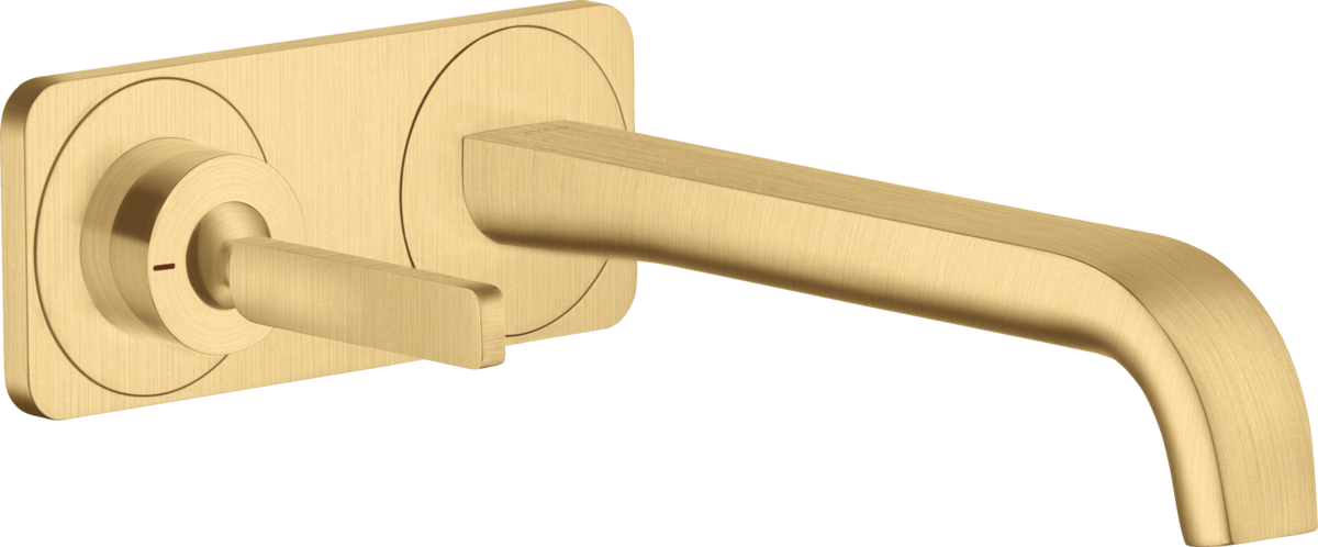 Single lever basin mixer for concealed installation wall-mounted with pin handle