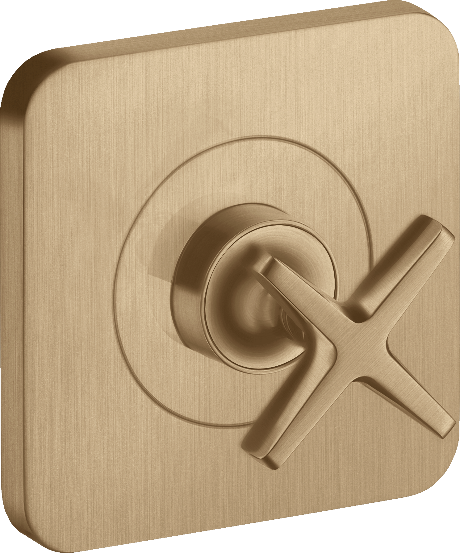 Shut-off valve 120/120 for concealed installation