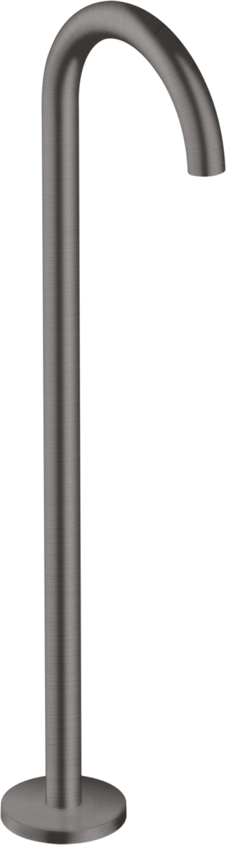 Bath spout curved floor-standing