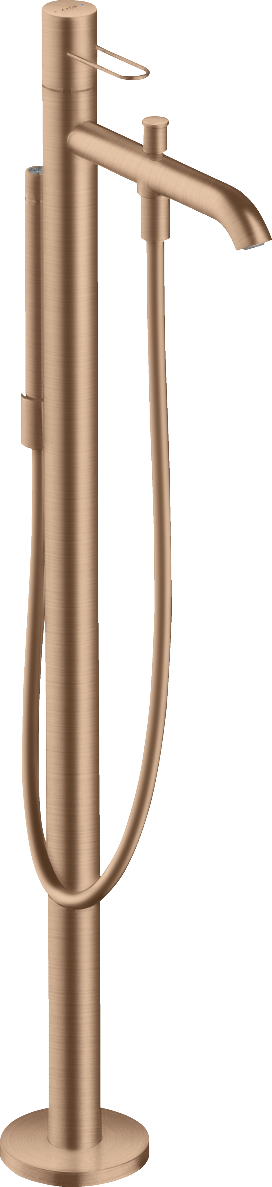 Jednouchwytowa bateria wannowa z uchwytem Loop