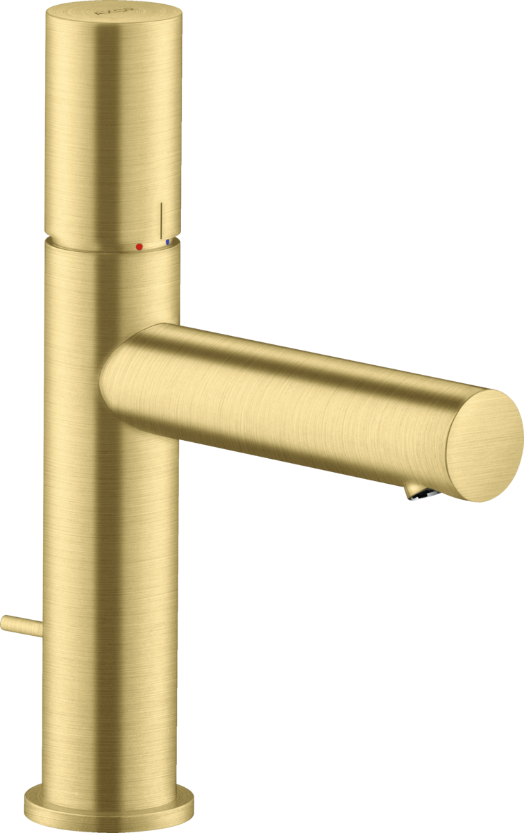 Single lever basin mixer 110 with zero handle with pop-up waste set