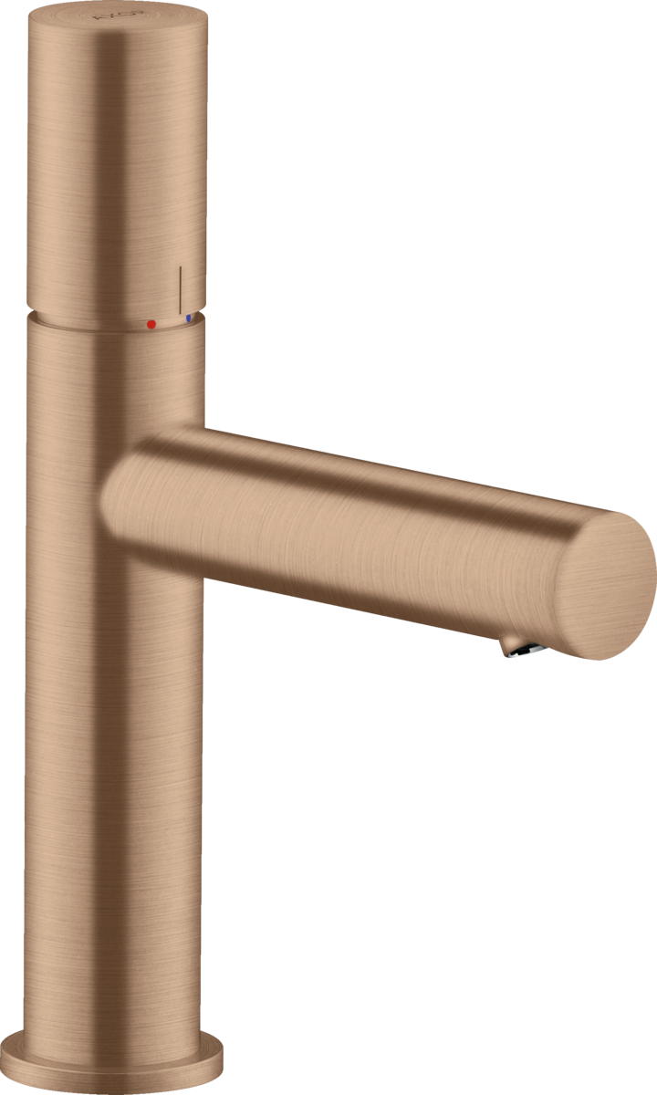 Single lever basin mixer 110 with zero handle and waste set