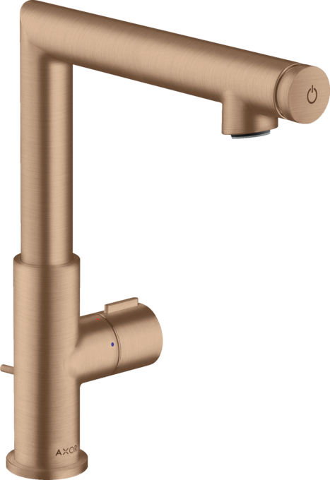 AXOR Uno Mitigeur de lavabo 220 Select avec tirette et vidage — 45016310