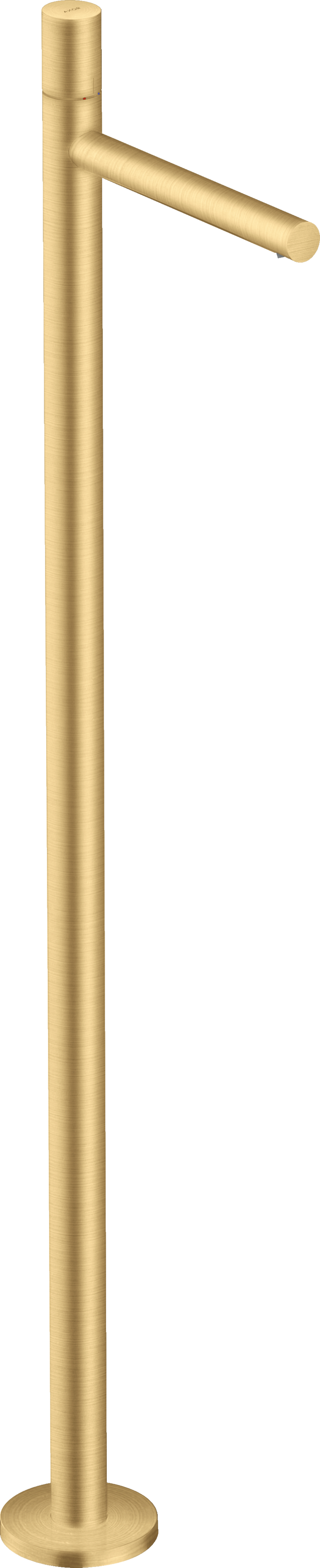 Einhebel-Waschtischmischer bodenstehend mit Zerogriff ohne Ablaufgarnitur