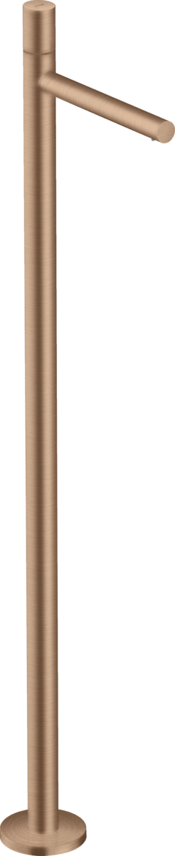 床付式洗面混合水栓 ゼロハンドル