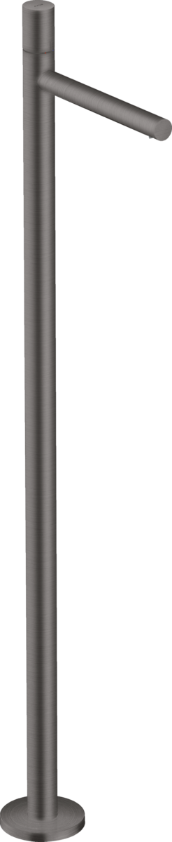 Single lever basin mixer floor-standing with zero handle without waste set