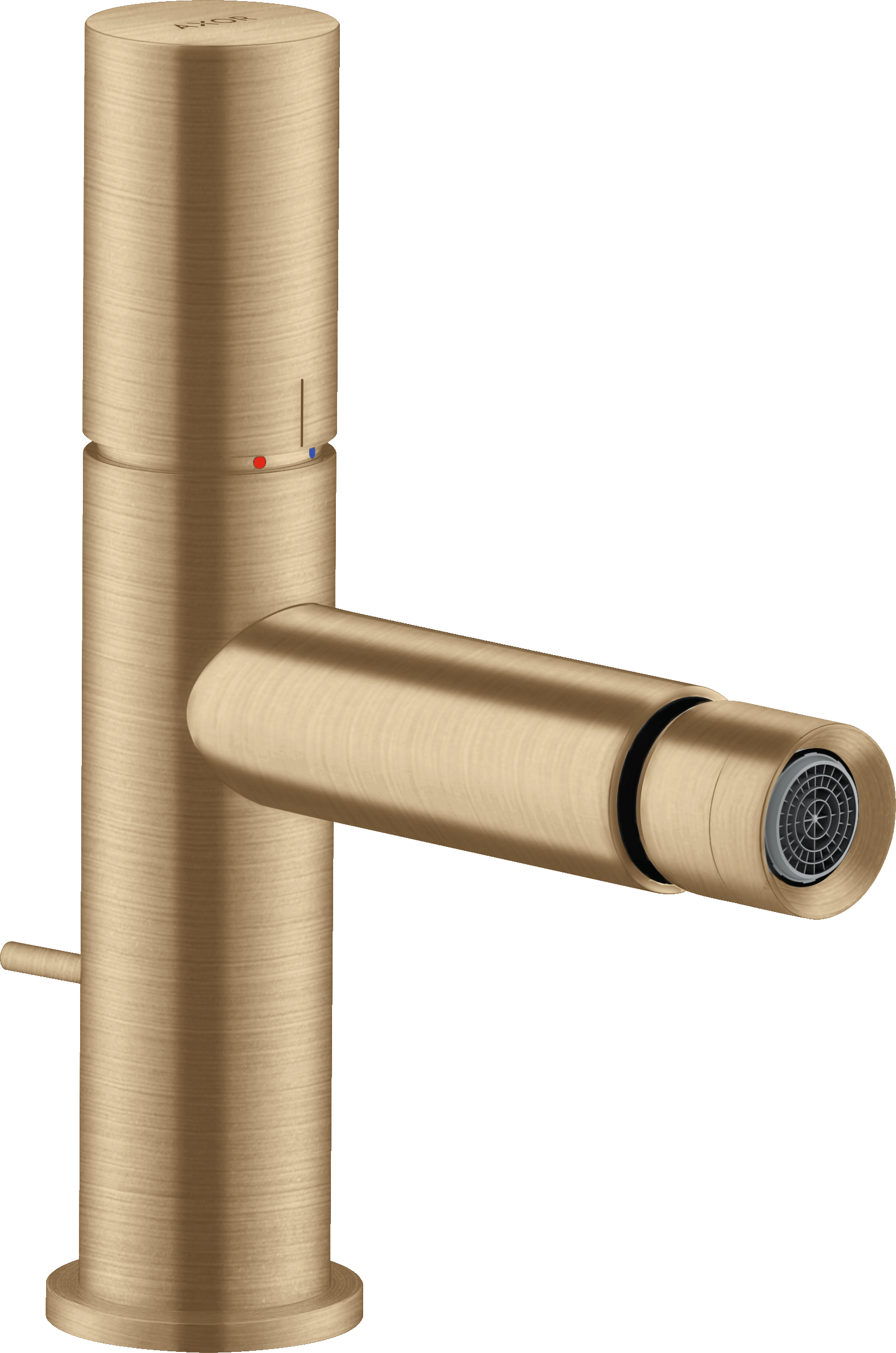 Mitigeur de bidet poignée zéro avec tirette et vidage