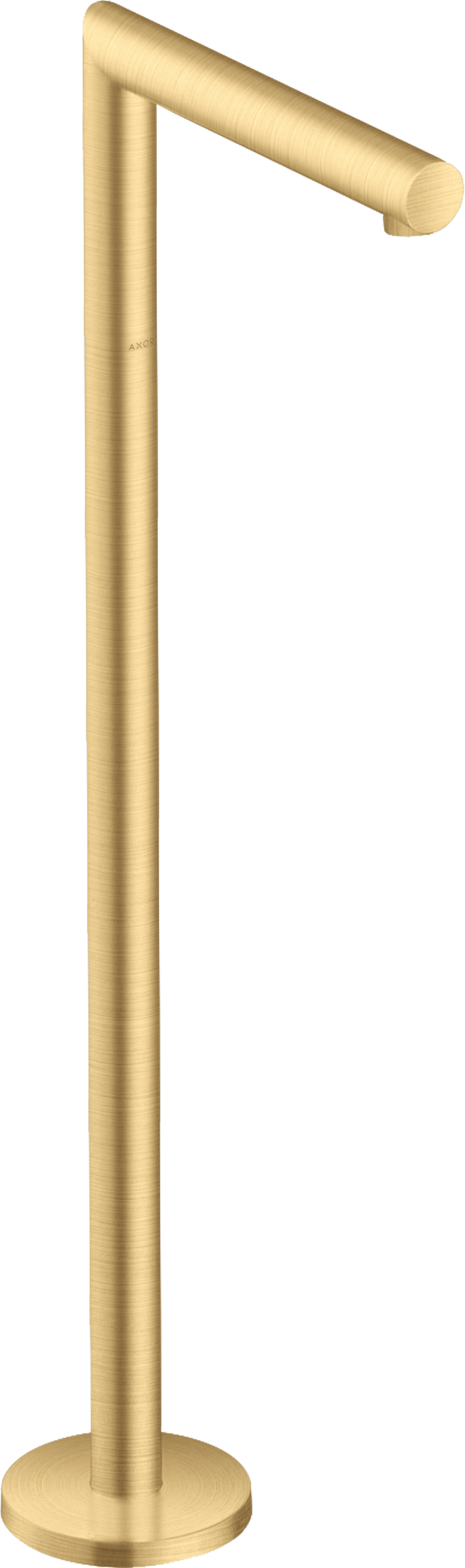 Bath spout straight floor-standing