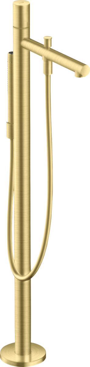 Mitigeur bain/douche encastré au sol avec poignée zéro