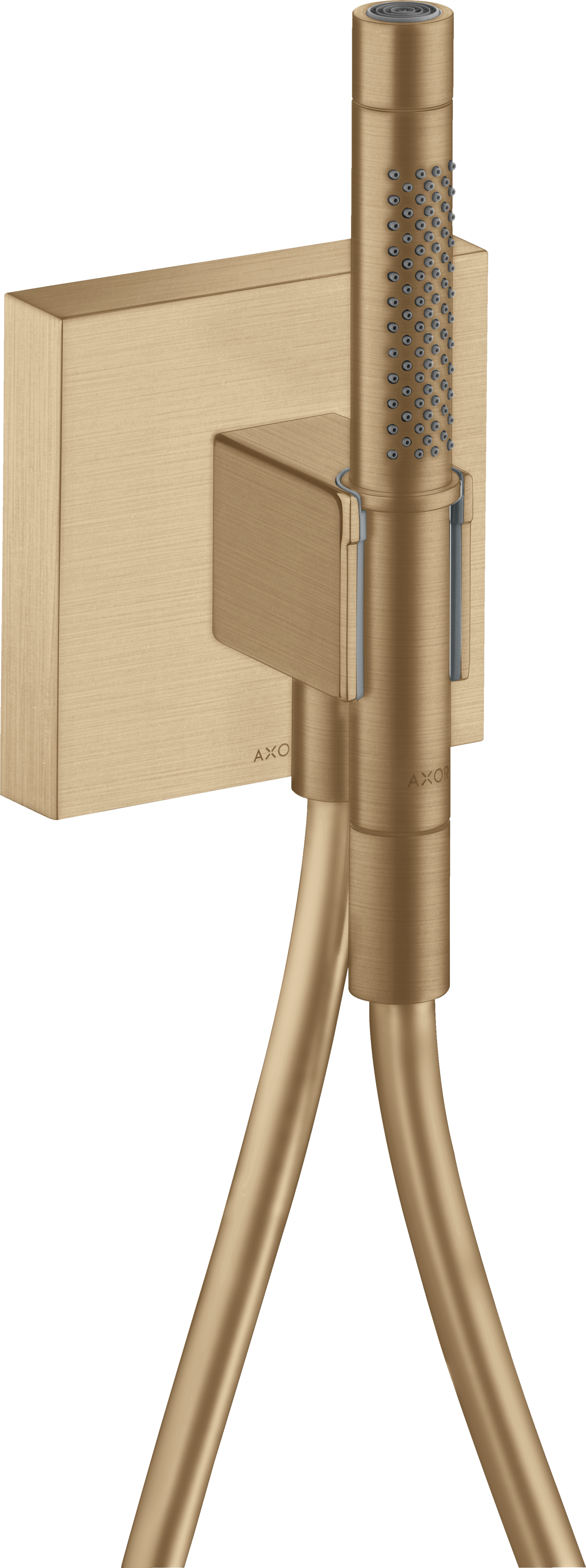 Portereinheit 120/120 mit Stabhandbrause 2jet und Brauseschlauch