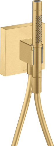 Handshower Holder with Outlet 5" x 5" with Handshower