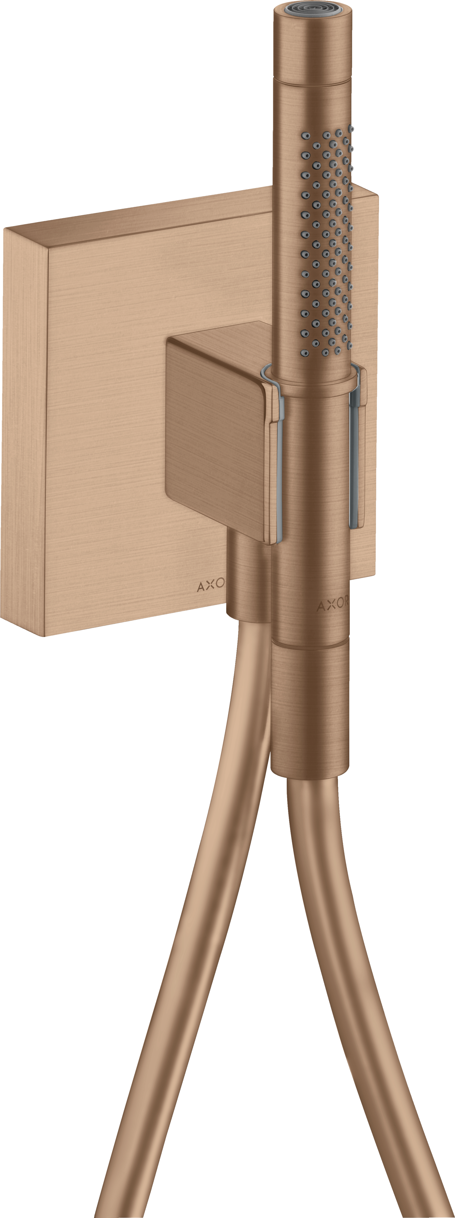 Porter unit 120/120 with baton hand shower 2jet and shower hose