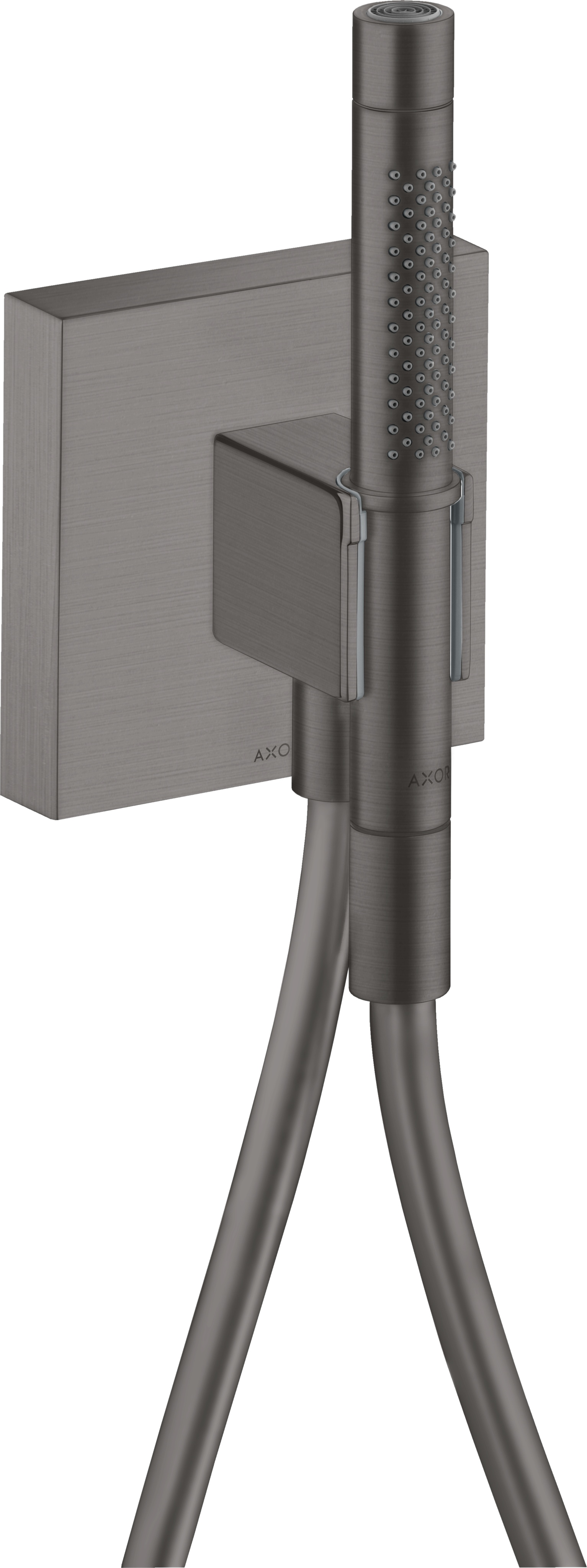 Portereinheit 120/120 mit Stabhandbrause 2jet und Brauseschlauch