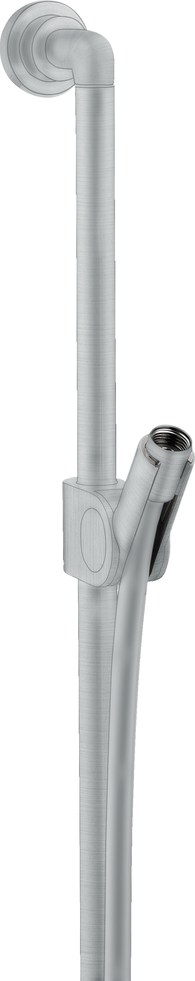 Shower bar 0.90 m with shower hose 1.60 m