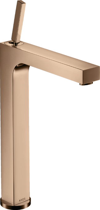AXOR Citterio Mitigeur de lavabo 280 surélevé pour vasque libre, avec tirette et vidage — 39020300