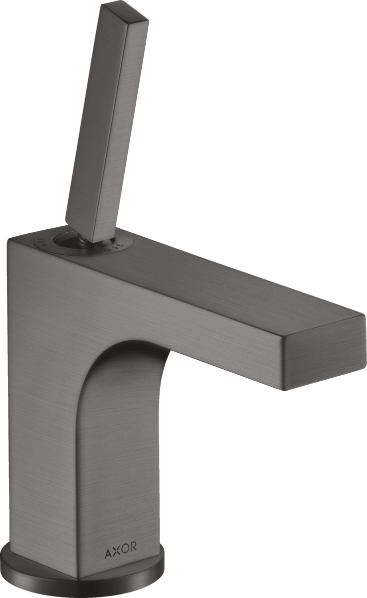 Einhebel-Waschtischmischer 90 mit Pingriff für Handwaschbecken mit Zugstangen-Ablaufgarnitur