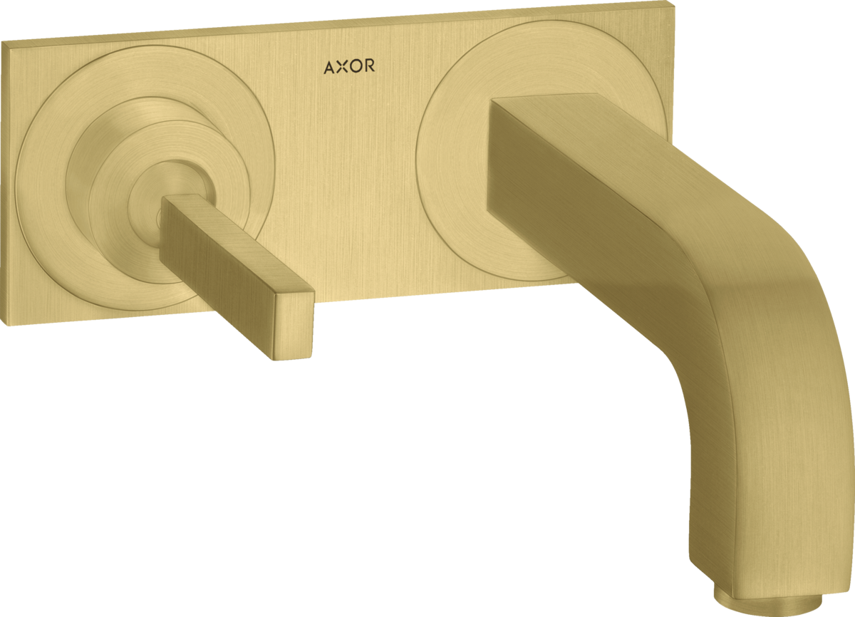 Single lever basin mixer for concealed installation wall-mounted with pin handle