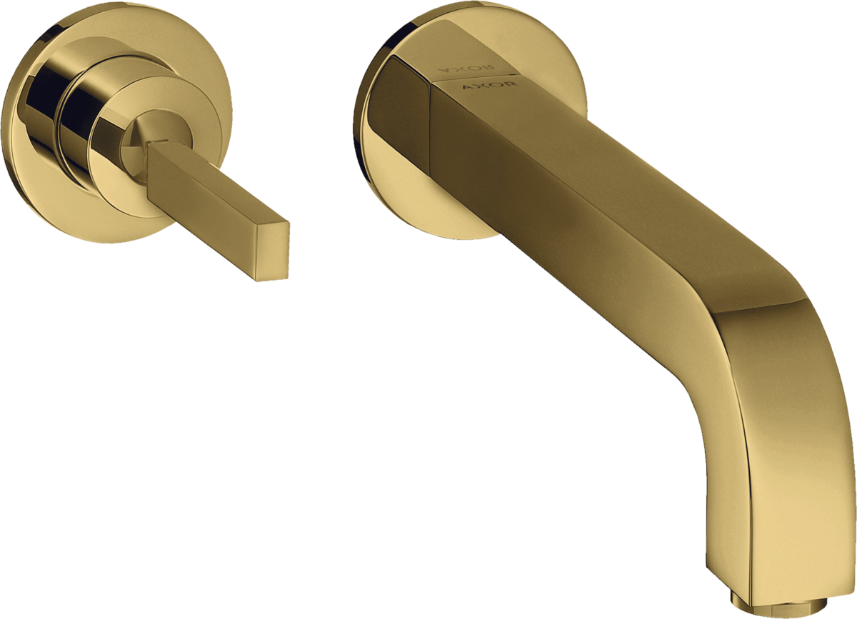 Single lever basin mixer for concealed installation wall-mounted with pin handle