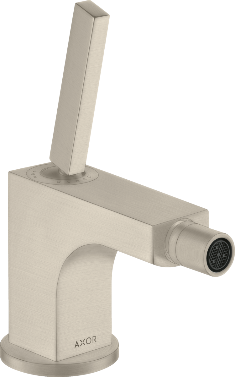 Einhebel-Bidetmischer mit Zugstangen-Ablaufgarnitur