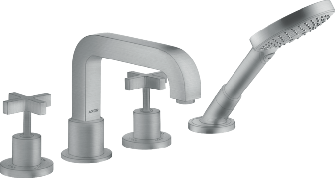 AXOR Citterio Bath mixers: 2 functions, Brushed Chrome, Item No. 39453260