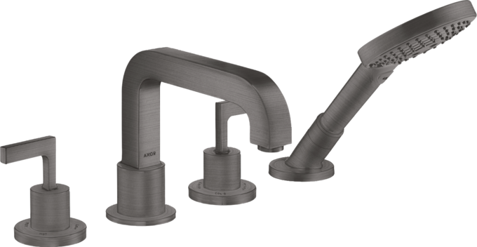 AXOR Citterio Bath mixers: 2 functions, Brushed Black Chrome, Item No ...